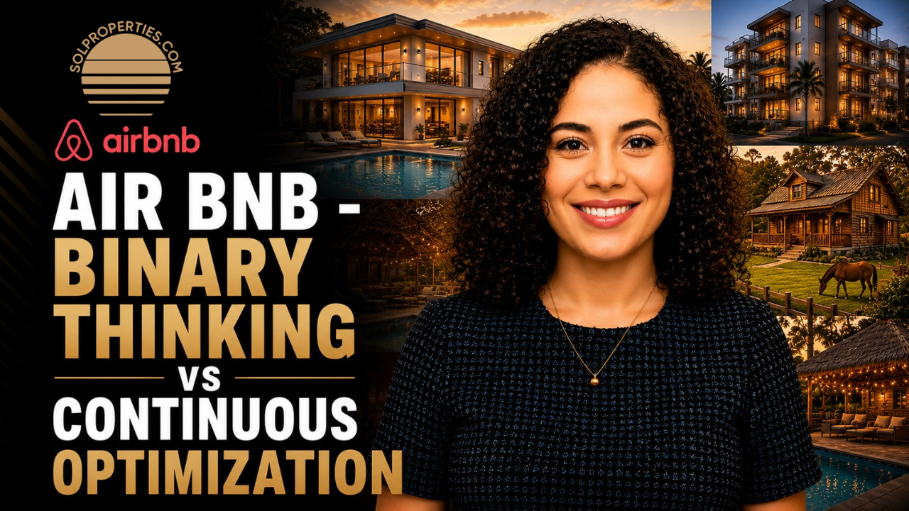AIR BNB – BINARY THINKING VS CONTINUOUS OPTIMIZATION