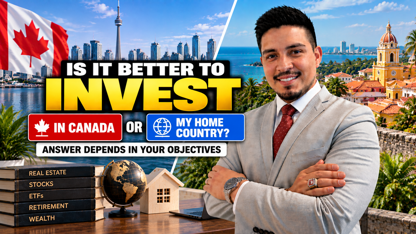 IS IT BETTER TO INVEST IN CANADA OR MY HOME COUNTRY – ANSWER DEPENDS IN YOUR OBJECTIVES