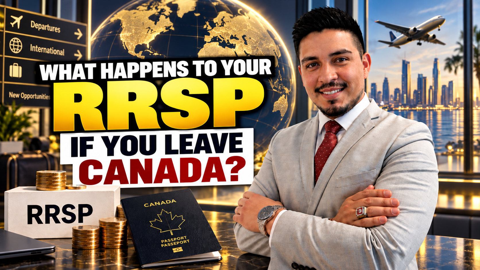 WHAT HAPPENS TO YOUR RRSP IF YOU LEAVE CANADA?